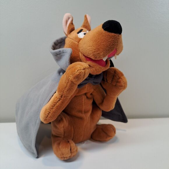 Scooby Doo Vampire Toons of Terror 1998 Warner Bros Bean Bag Mask Cape Halloween - Picture 1 of 13